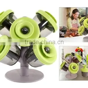 Plastic Round Pop-up Spice Rack thumbnail-1