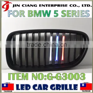 Car Styling FRONT GRILLE MOULD LED GRILLE LIGHT For BMWW 5Series F10 thumbnail-1