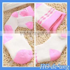 Hogift 2016 Hot Selling Simple Soft Cotton Baby Socks Thick Warm Socks for Children MHo-210 thumbnail-2