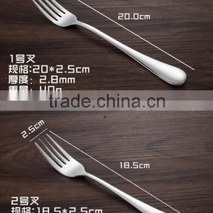 Stainless Steel Dessert Forks With Mirror Polishing and Low Price thumbnail-4