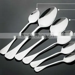 Stainless Steel Coffee Spoon of Plain Handle With High Quality and Low Price thumbnail-1