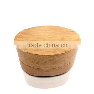 Wholesale Wood Jewelry Boxes Material Round Wooden Ring Box thumbnail-2