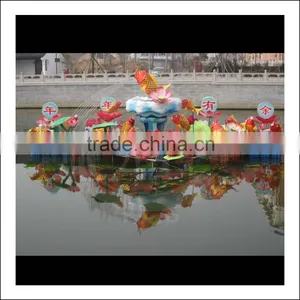Decorative Hand-made Silk Fish Lantern thumbnail-2