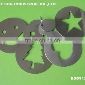 Stainless Steel Coffee Stencil Set of 4 Pcs thumbnail-1