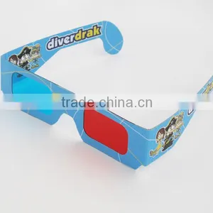Custom Printing Shape Cheap Cardboard 3d Glasses for Christmas Promotion thumbnail-1