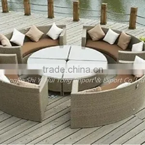 Big Size Outdoor PE Rattan Garden Furniture thumbnail-1