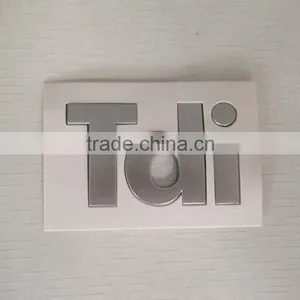 High Quality 3D Self-adhesive ABS Plastic Chrome Letterings for Cars thumbnail-4