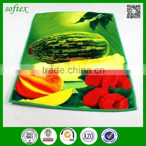 China Manufacturer Custom Microfiber Transfer Printing Tea Towel Supplier's Choice thumbnail-1