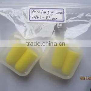 36db Slow Rebound Foam Ear Plugs in PP Box Foam Bullet Shape Ear Plugs for Ear Protection and Sleeping thumbnail-2