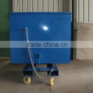 Forklift Steel Tipping Bins thumbnail-1