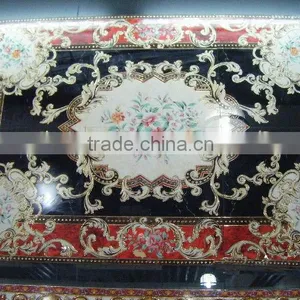 Ceramic Polished Golden Carpet Tile thumbnail-1