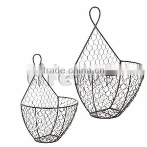 Kitchen Wire Metal Basket/hanging/ Power Coating thumbnail-2