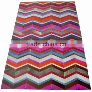 Cowhide Leather Carpet M-101 thumbnail-1
