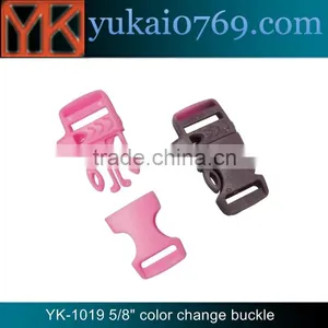 Yukai 5/8" Plastic Slide Whistle Buckle/plastic Bag Side Release Buckle thumbnail-4