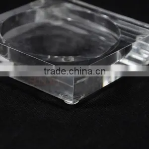 Clear Acrylic Ashtray With Custom Size thumbnail-2