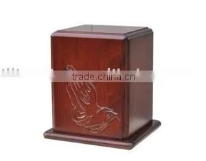 Nantong Millionaire Solid Mahogany Wooden Cremation Urn thumbnail-1