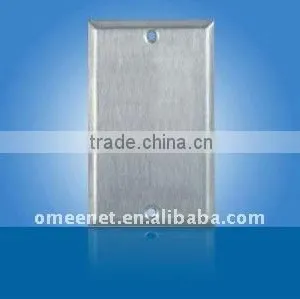 High Quality Steel Stainless Blank Wall Plate Waterproof Wall Plate thumbnail-1