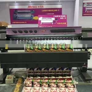 MIMKE 1440dpi 1.8m 4 Color Printing Machine Dx5113 With CE/1.8m/1.6m thumbnail-1