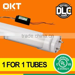 Perfect Office Lighting Fixtures ul Dlc Led Tube Light With External Driver 18w 22w thumbnail-4