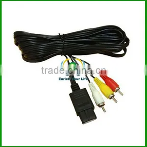 Cheap RCA to SNES N64 AV Cable For Snes For Nintendo N64 Gamecube TV Game System thumbnail-1