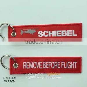 The Fashion Woven Label Key Chain Factory thumbnail-1