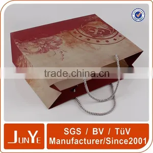 Promotional Paper Carry Shopping Packaging Bags in Clothes thumbnail-3