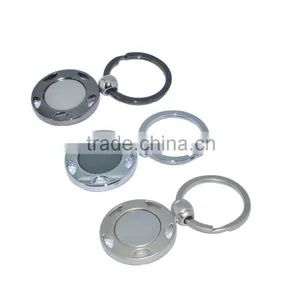 2016 Newest Promotion Car Tyre Shaped Metal Tyre Keychain thumbnail-1