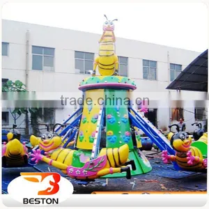 Direct Manufacturer on Attraction in Park Rotary Bee Rides Amusement Rides for Kids thumbnail-4