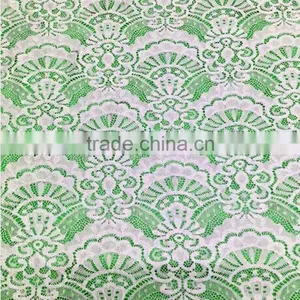 White Color Luxury African Voile Lace Fabric for Garment Accessories TH-8851 thumbnail-3