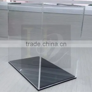 2016 Fashional Rectangle Clear Acrylic Display Gift Box With Lid thumbnail-2