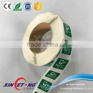 Programmable Nfc Ntag213/Ntag216 RFID Stickers Pegatinas Para Smartphones Con Android thumbnail-1