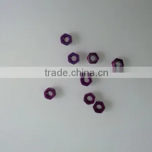 1/10 rc Car Upgrade Spare Parts 102048 Nut M3 (Al.) thumbnail-1