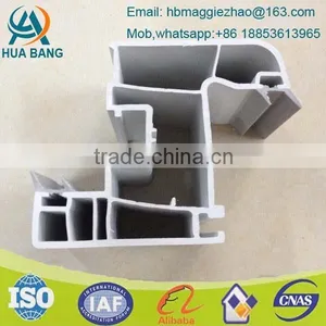 White Plastic Upvc Profile for Window Sash thumbnail-1