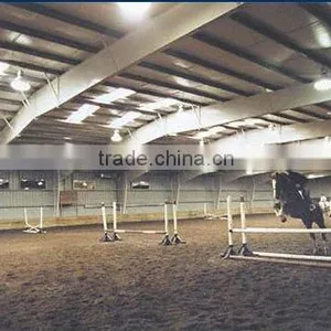Pre-built Riding Hall With Big Span Earth Foundation From Chinese Expert Manufacture thumbnail-1