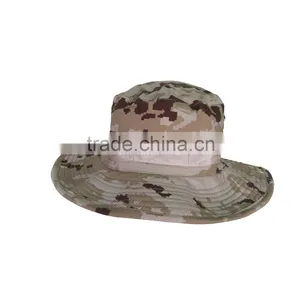 Manufacturer OEM/ODM Desert Camouflage Flat Brim Hats thumbnail-1