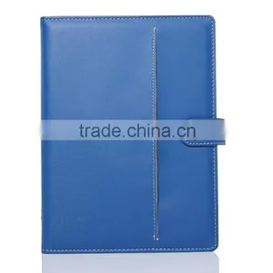 Promotional Elegant pu Leather Notebook With Card Slot thumbnail-6