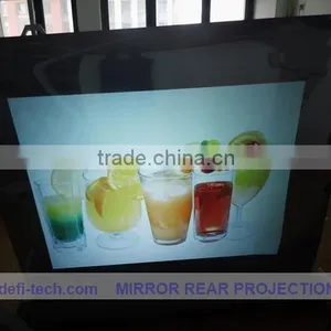 Grey Film Self Adhesive Ultra-light Pet Holographic Screen Film,high Definition Transparent Rear Projection Screen thumbnail-1