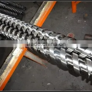 Parallel Twin Screws Extruder Screw Barrel for Plastic Extruder thumbnail-5