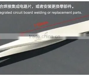Tweezers/ ESD Tweezers/steel Stainless for Eyebrows thumbnail-1
