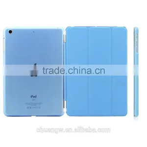 Slim Magnetic PU Leather Stand Smart Cover Back Case For Ipad3/4/5/6/mini/mini2 /mini 3 thumbnail-1