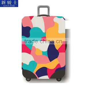 Stronger Elastic Neoprene Suitcase Pattern Luggage Protection Cover thumbnail-3