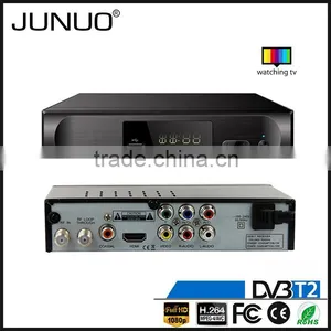 JUNUO Shenzhen Manufacture Best Quality Low Price 1080p HD Mstar 7t01 Dvb-t2 tv Decoder Set Top Box Zimbabwe thumbnail-1