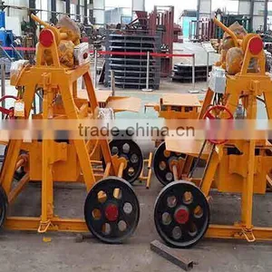 QMY4-45 Small Scale Movable Brick Machine Concrete Block Making Machine for Sale in India thumbnail-2