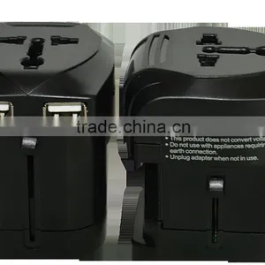 2016 AINOVO Powerful World Travel Adapter With USB Charger thumbnail-3