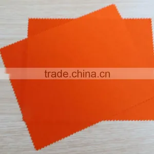 Microfiber Lens Glass Eyeglass Sunglass Cleaning Cloth Orange Color Customized thumbnail-1