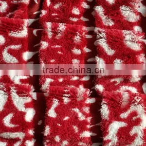 Drop Needle Cheetach Plush Fabric thumbnail-1