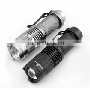 3 Modes Zoom Flashlight, 900 Lumens LED Torch, Mini Zoom Flashlight thumbnail-1