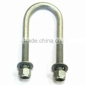 OEM BIG SIZE U BOLTS GALVANISED AND METAL KITS FOR TRAILER OR TRUCK WITH HIGH STRENGTH thumbnail-1