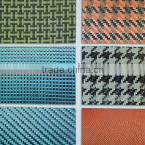 Carbon Aramid Hybrid Fabric 160gsm thumbnail-1