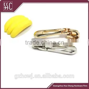 Latest Design Zipper Puller, Oval Shape Zipper Puller, Metal Zipper for Handbag Decoration thumbnail-3